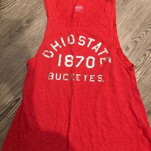 Ohio state muscle tank